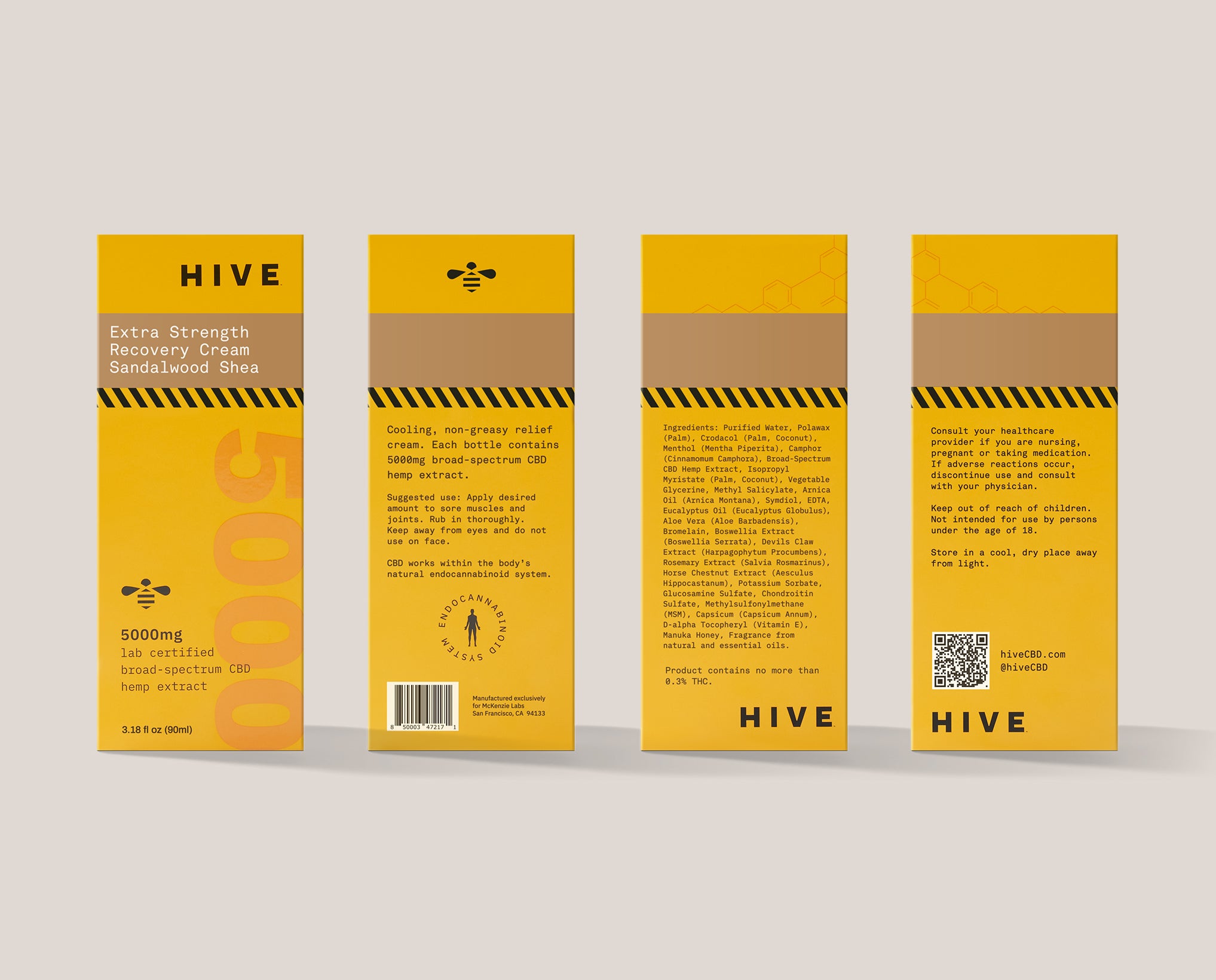 Topical CBD Cream Sandalwood Shea